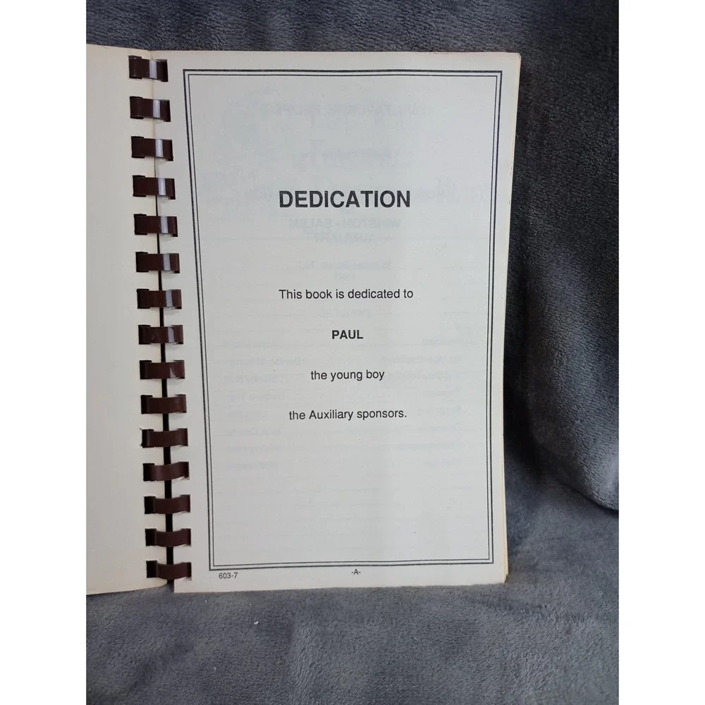 Home Builders Association Cookbook Winston-Salem‎ Auxiliary 1987 North Carolina